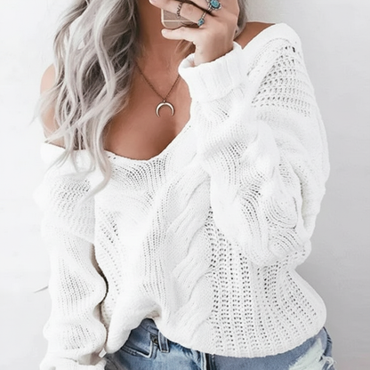 Oversize Strickpullover - Carolin