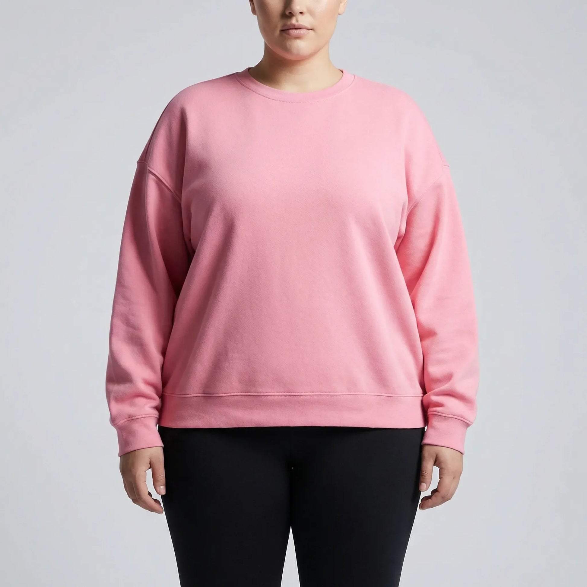 Oversize Sweatshirt Mit Rundhalsausschnitt - Christy