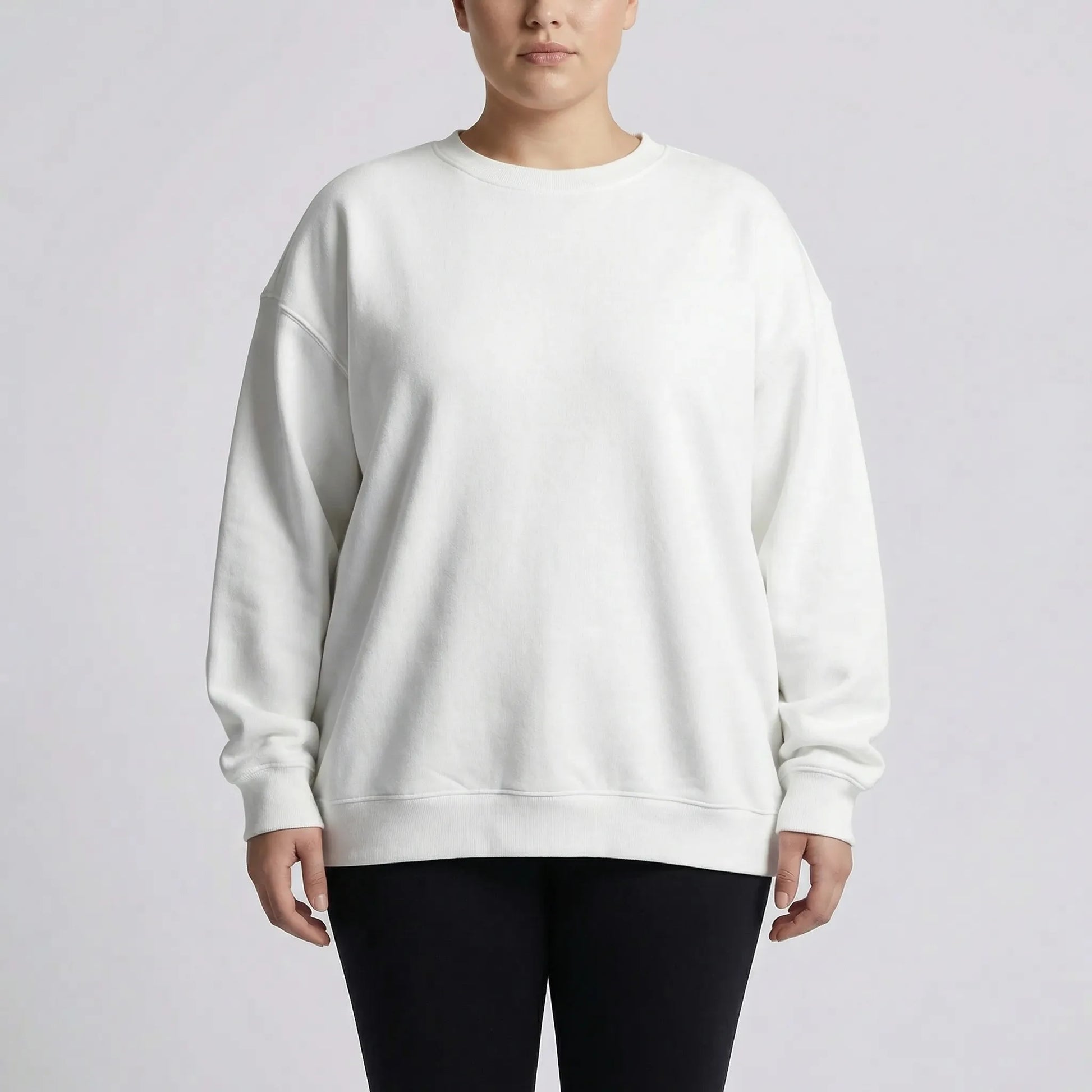 Oversize Sweatshirt Mit Rundhalsausschnitt - Christy
