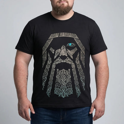 Oversize T-Shirt Mit Nordischem Print - Calvin