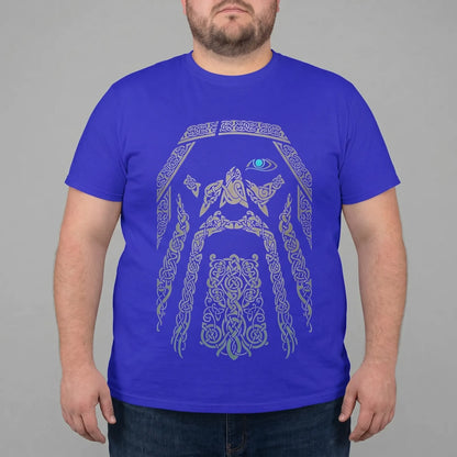 Oversize T-Shirt Mit Nordischem Print - Calvin
