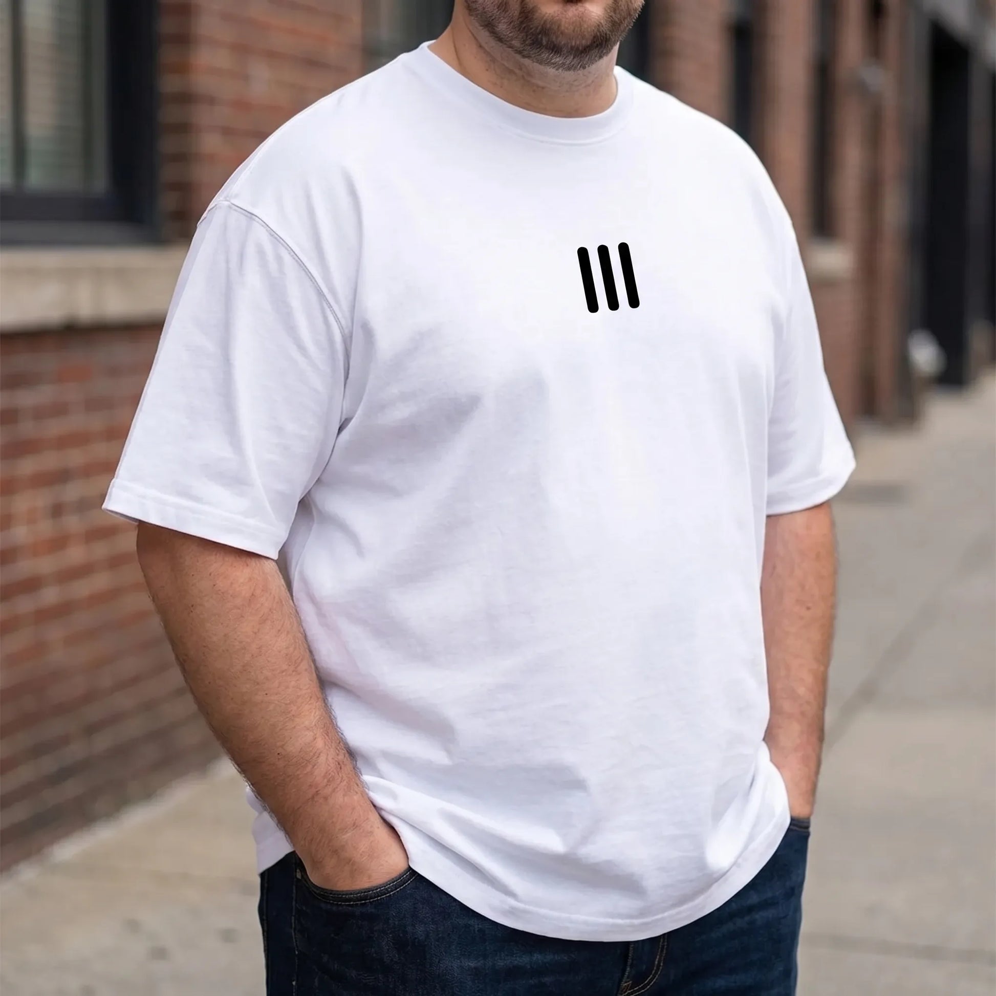 Oversize T-Shirt Mit Rundhalsausschnitt - Frankie
