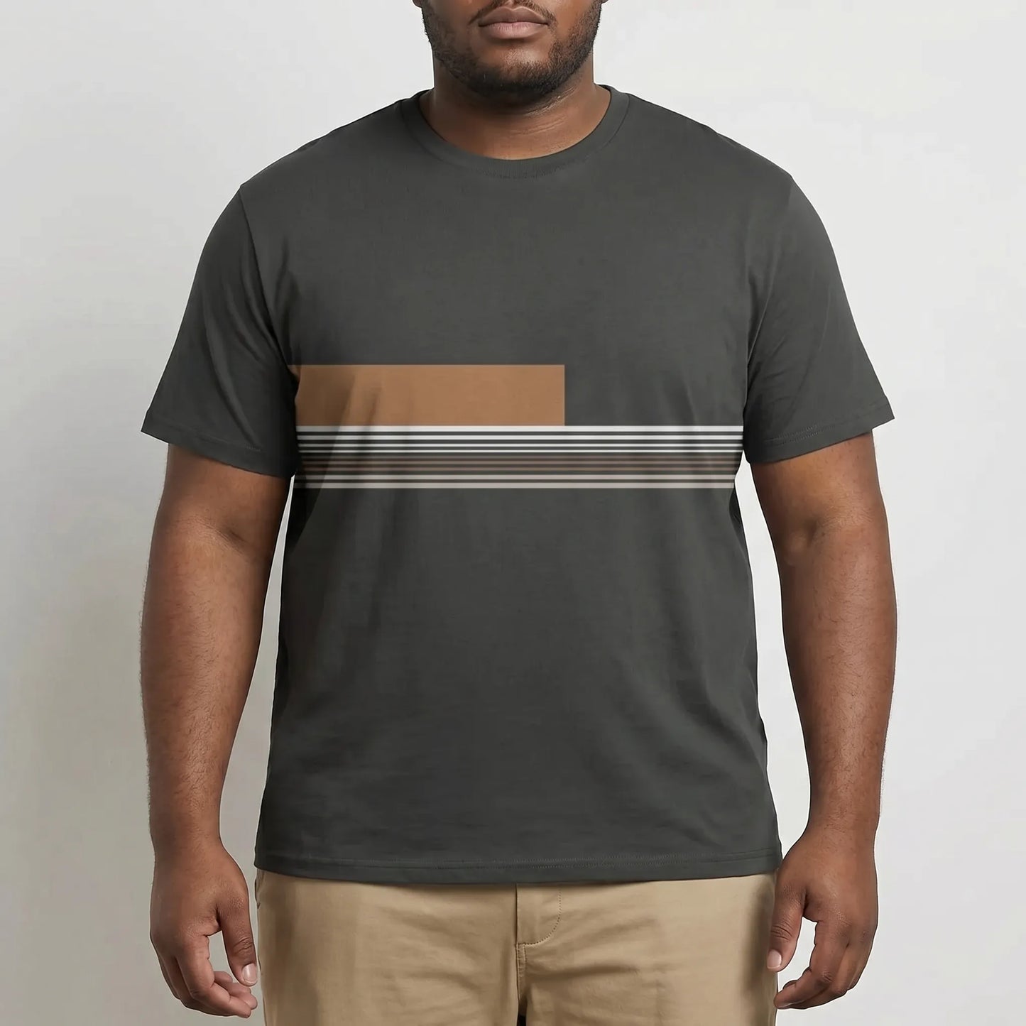 Oversize T Shirt Im Colour-Blocking-Design - Jesse