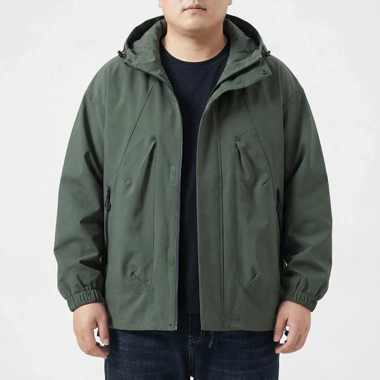 Oversize Windbreaker Jacke Mit Kapuze - Adrian