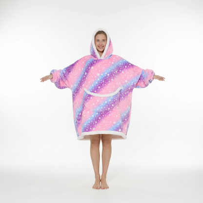 Oversized Fleece-Decke - SnuggleHood