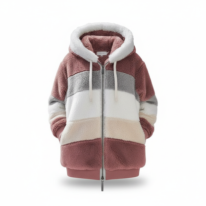 Oversized Fleece-Weste -  Julia