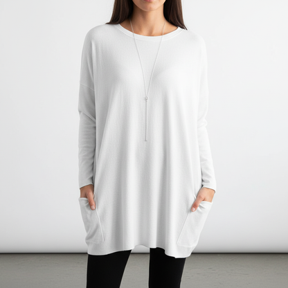 Oversized Schnitt Damenpullover - Marlene