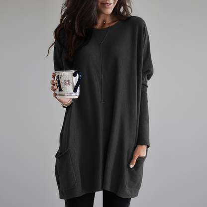 Oversized Schnitt Damenpullover - Marlene