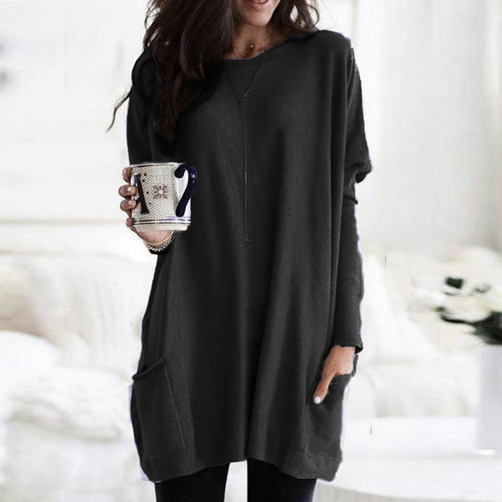 Oversized Schnitt Damenpullover - Marlene