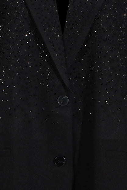 Oversized Sparkle-Detail Women's Blazer - Dianne