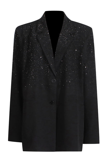 Oversized Sparkle-Detail Women's Blazer - Dianne