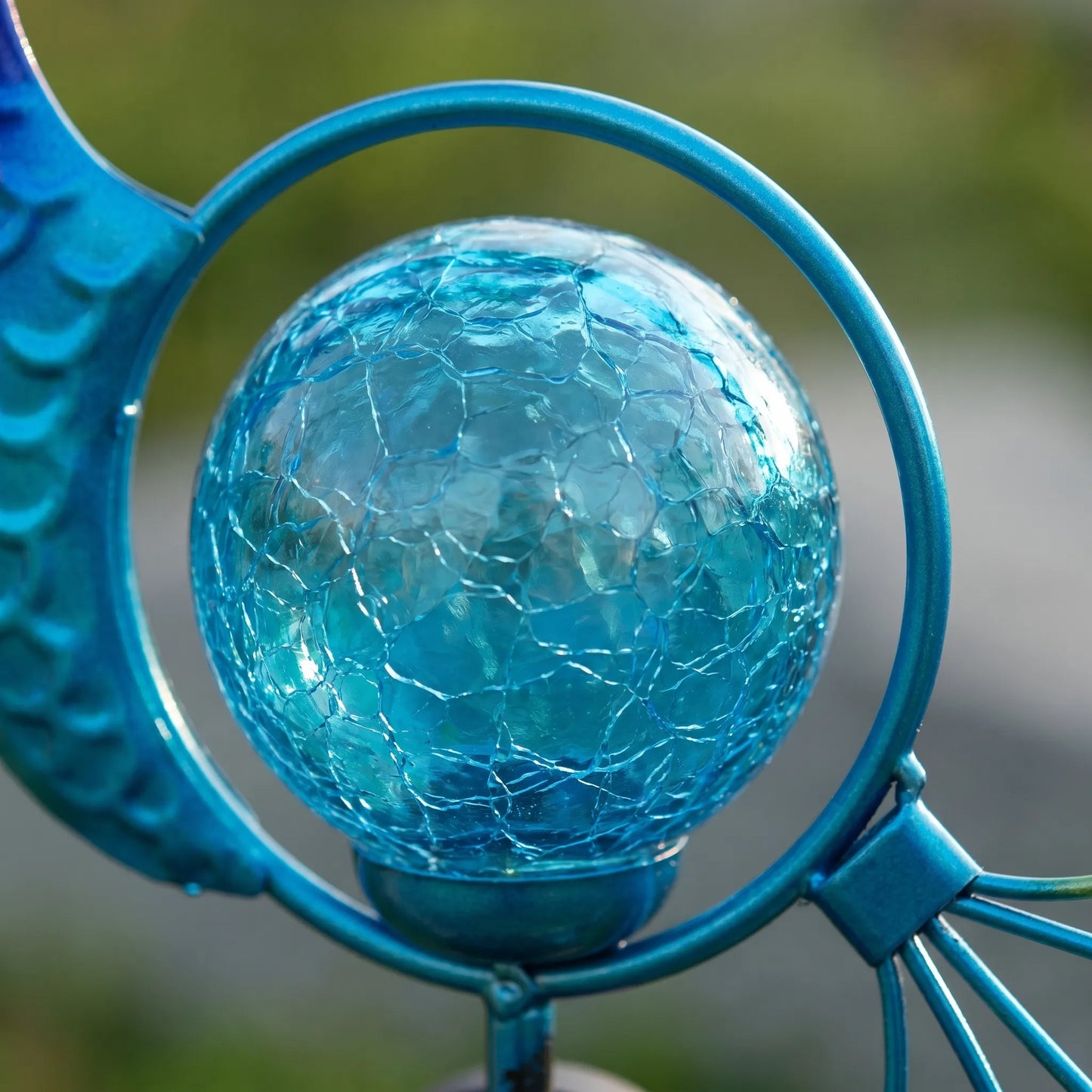 Peacock-Shaped Solar Stake Light -  Plumara