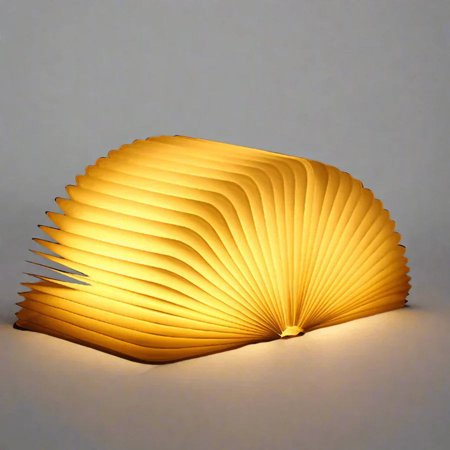 Zusammenklappbare Buchlampe mit warmem LED-Licht - StoryGlow