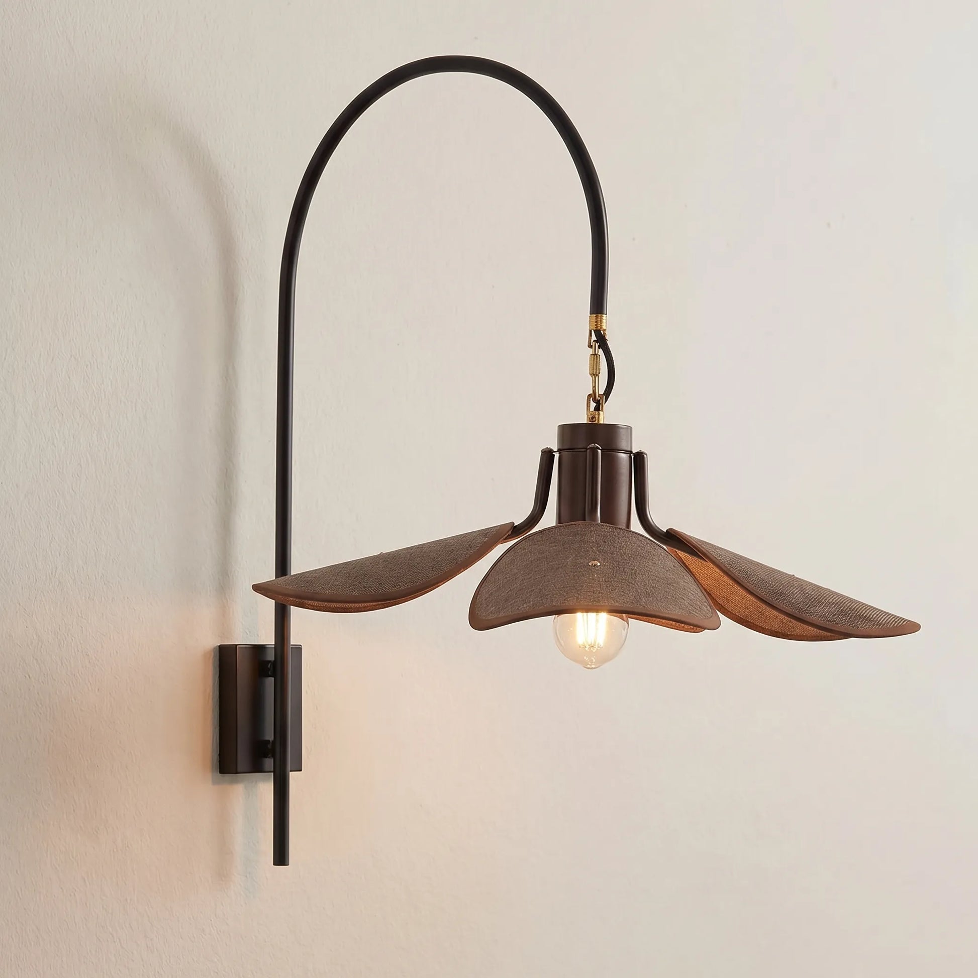 Petal-Shaped Decorative Wall Lamp -  Petaluxe