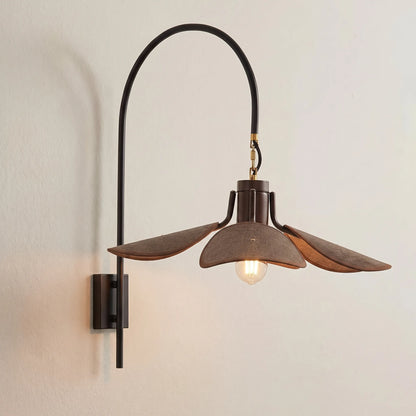 Petal-Shaped Decorative Wall Lamp -  Petaluxe