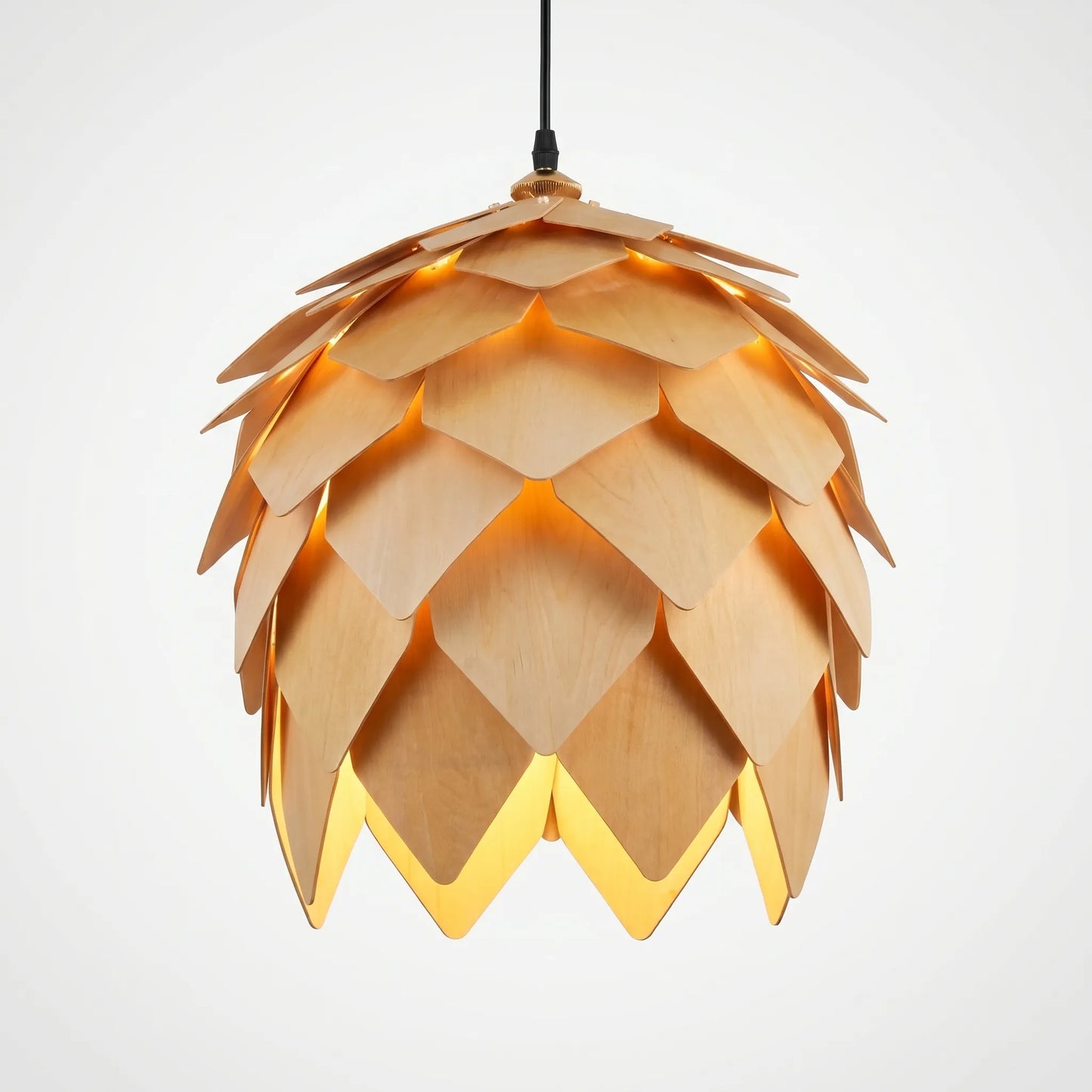 Pine Cone Shaped Pendant Lamp -  Pinecroft