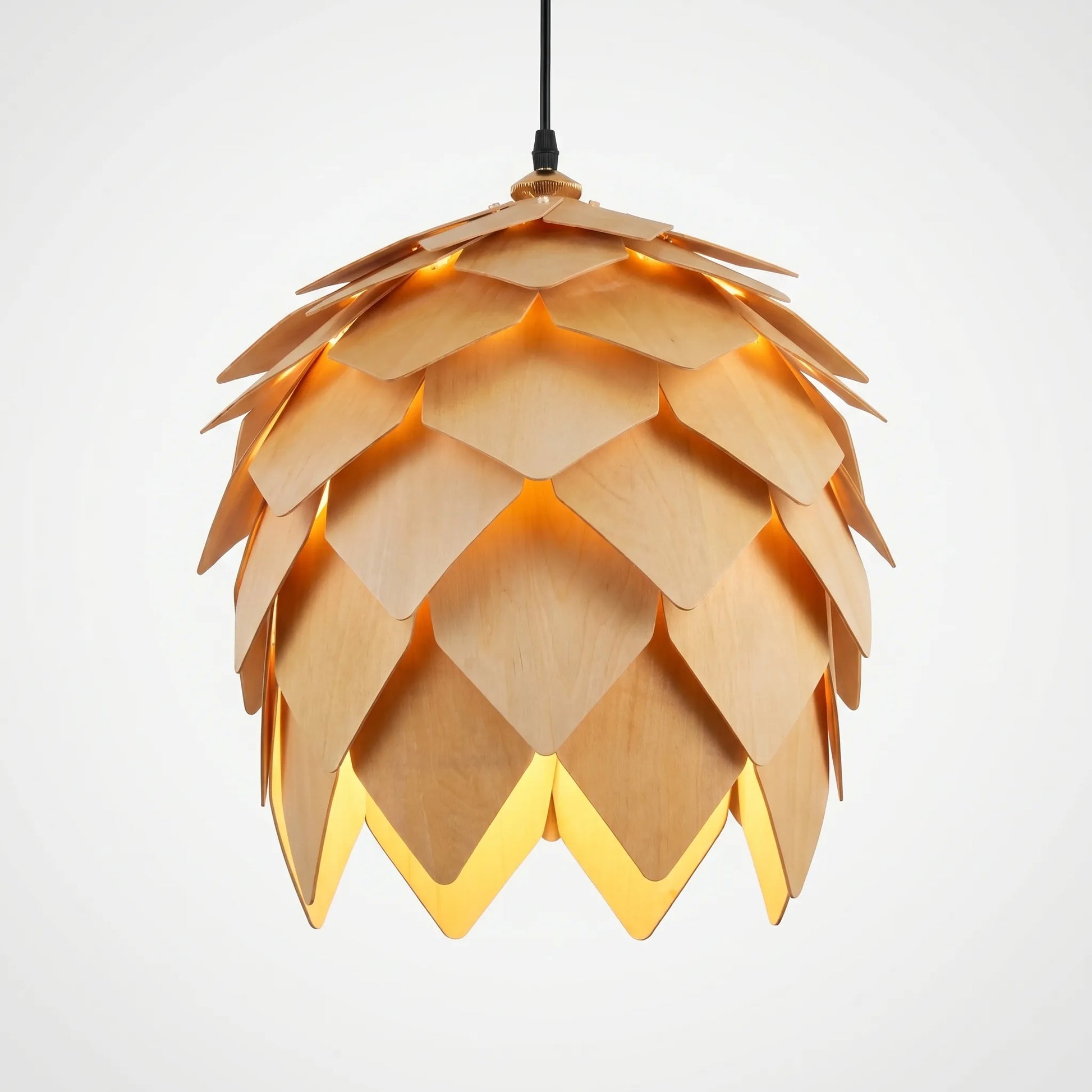 Pine Cone Shaped Pendant Lamp -  Pinecroft