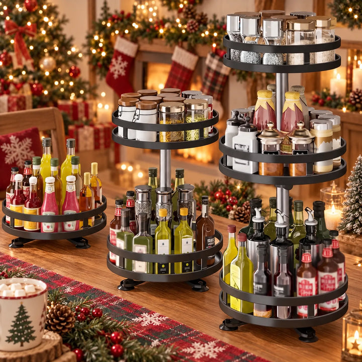 Platzsparendes Gewürzregal – Das praktische Weihnachtsgeschenk