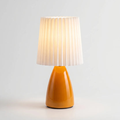 Pleated Fabric Shade Table Lamp -  Lumeplé