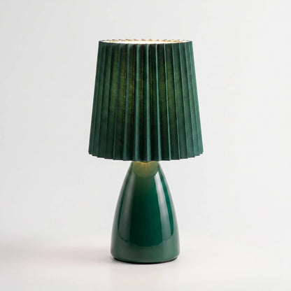 Pleated Fabric Shade Table Lamp -  Lumeplé