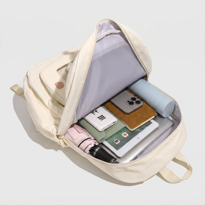 Preppy-Style Tagesrucksack - VisiTote