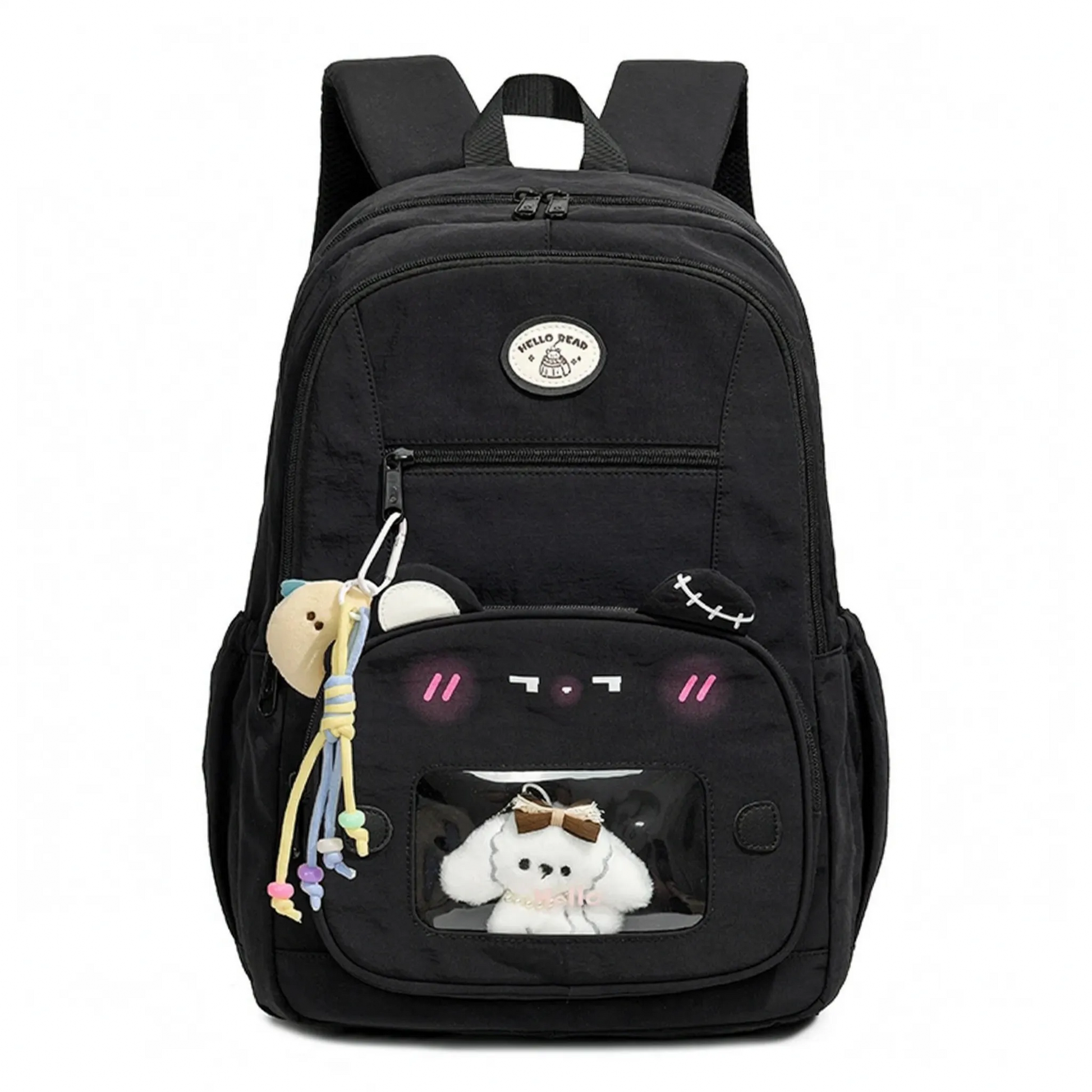 Preppy-Style Tagesrucksack - VisiTote