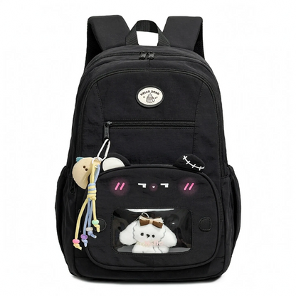 Preppy-Style Tagesrucksack - VisiTote