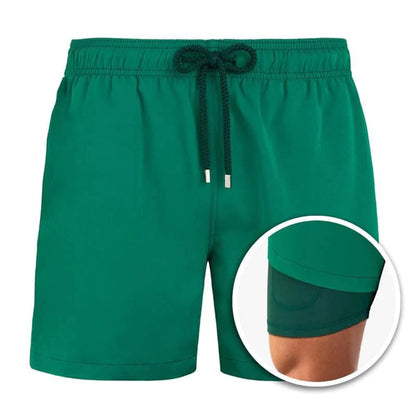 Trendige Herren-Badehose mit Muster – Julien