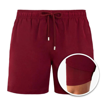 Trendige Herren-Badehose mit Muster – Julien