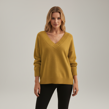 Pullover Mit V-Ausschnitt - Angelika