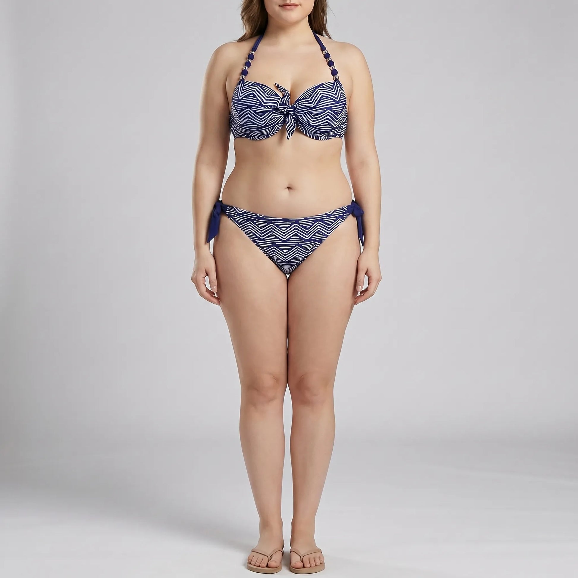 Push-Up-Bikini-Set In Plus-Size - Heidi