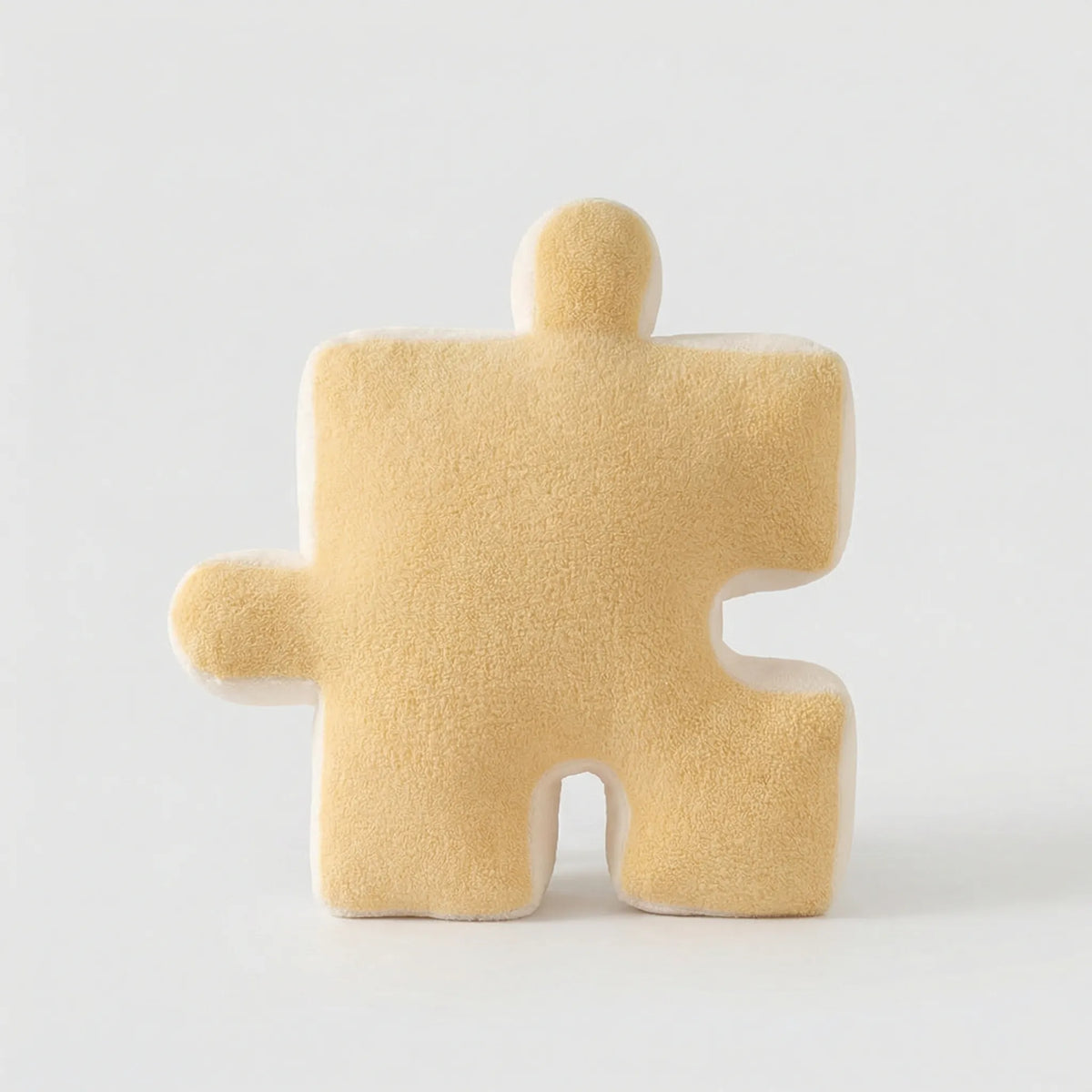 Puzzelvormig Kussen In Strak Zwart-Witdesign - Pieceplush