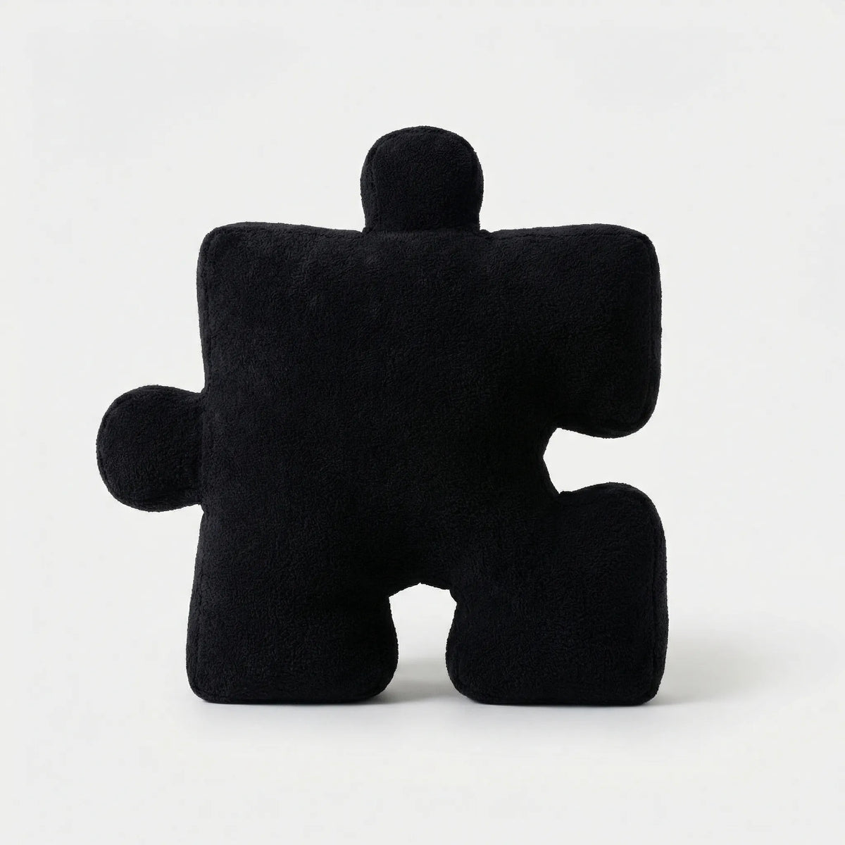 Puzzelvormig Kussen In Strak Zwart-Witdesign - Pieceplush
