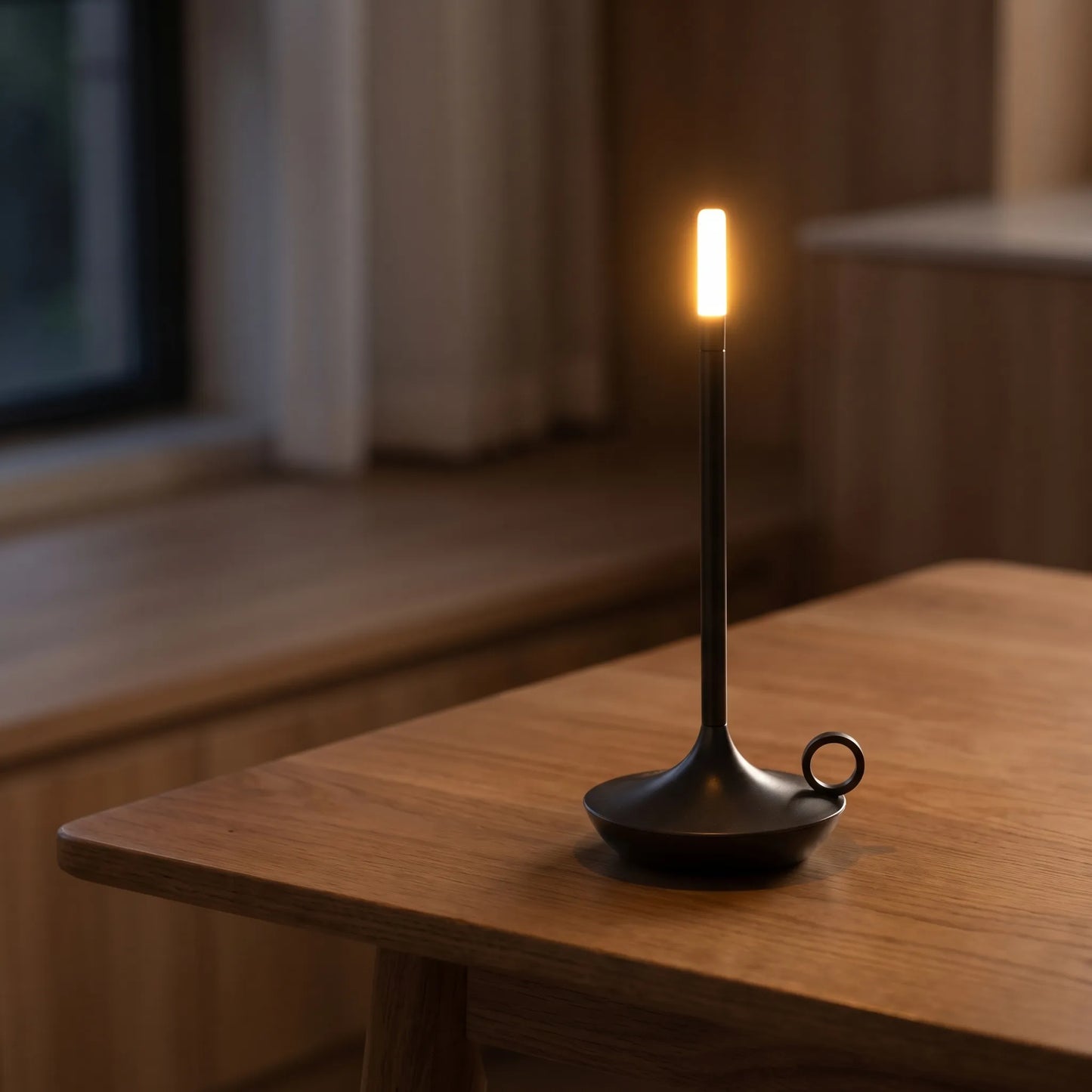 Rechargeable Cordless Candle-Style Table Lamp -  Lumavelle