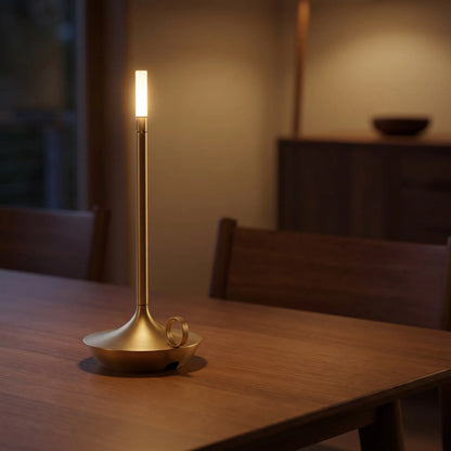 Rechargeable Cordless Candle-Style Table Lamp -  Lumavelle