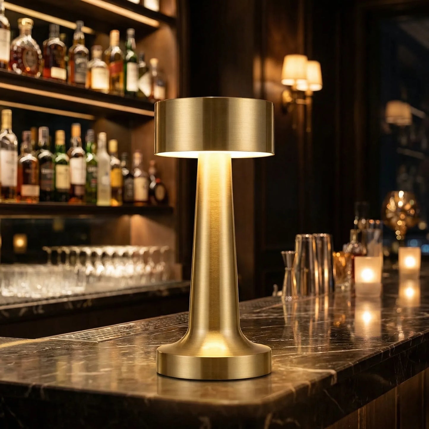 Rechargeable Cordless Touch Table Lamp -  Claroit