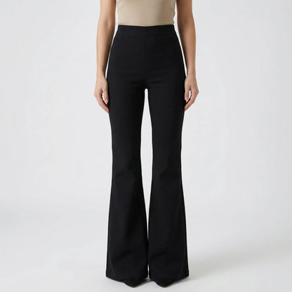 Retro-Inspired Flared Women's Trousers - Kristin