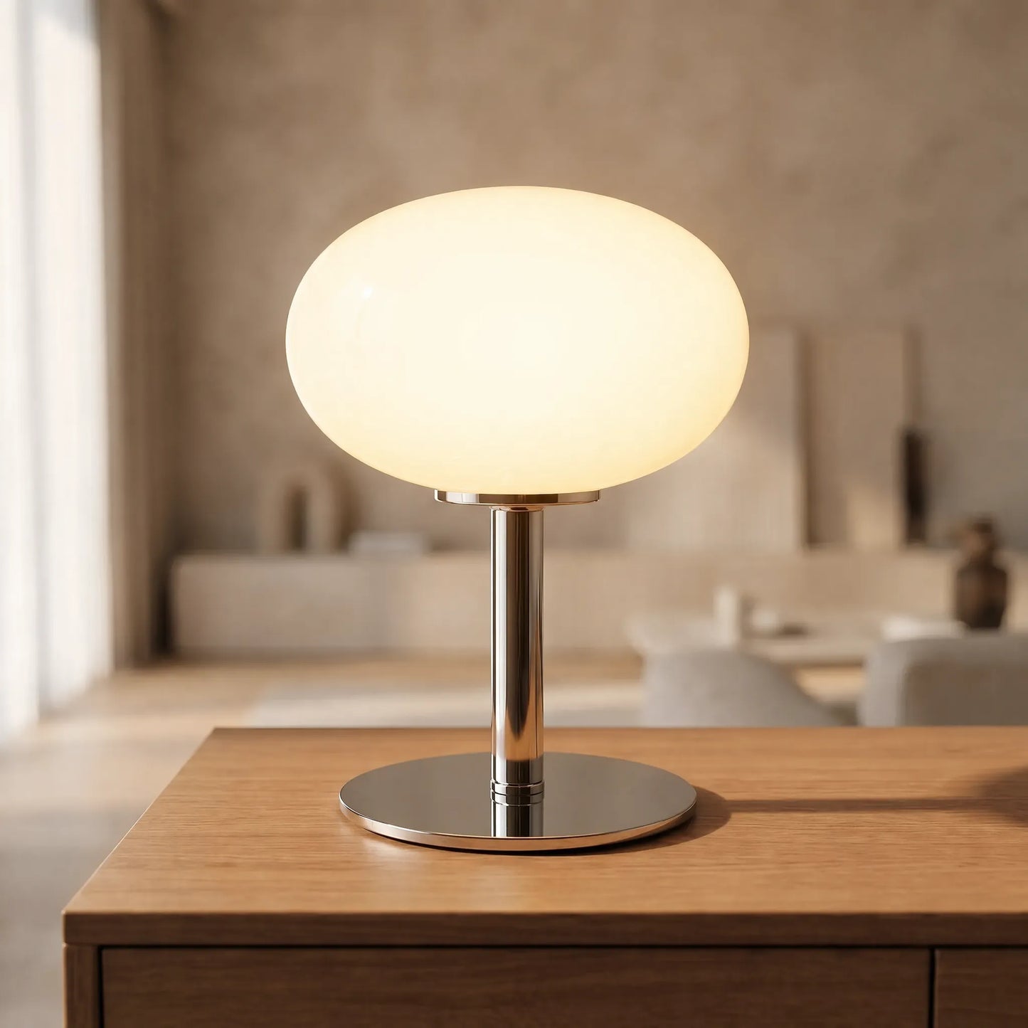 Retro Bauhaus-Style Table Lamp -  Lumoval