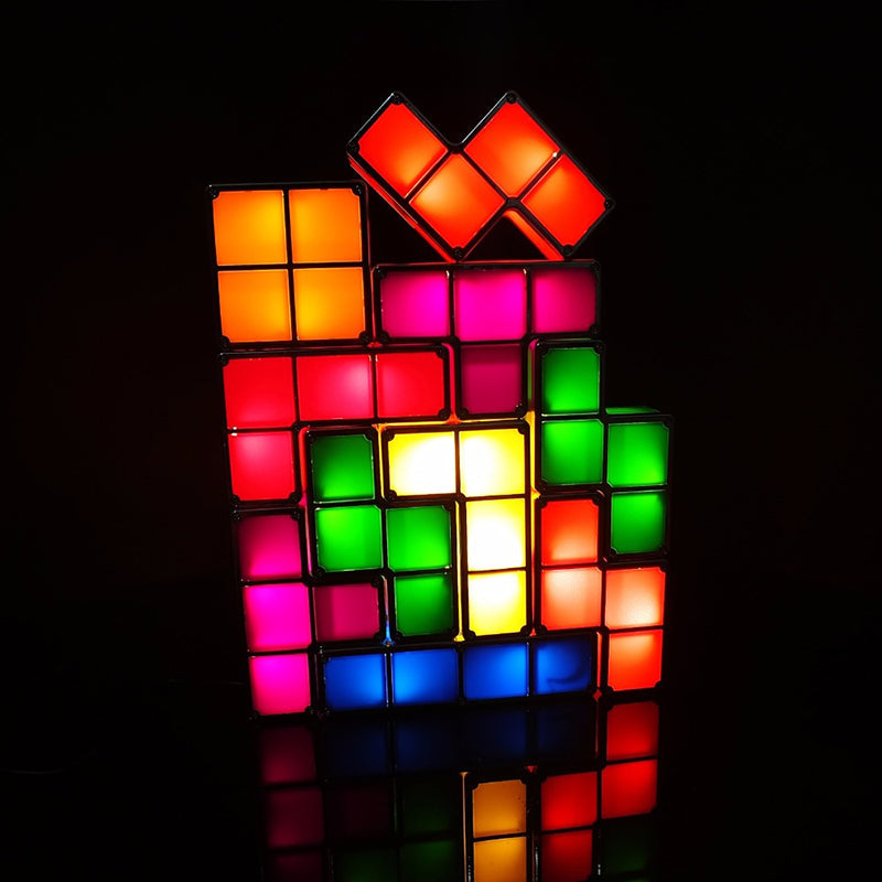 Retro Gaming Designleuchte - PixelTower