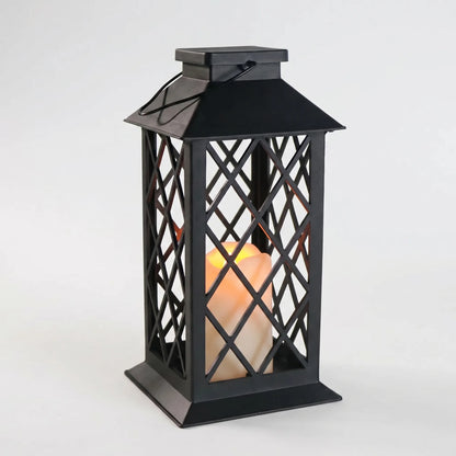 Retro Solar-Powered Candle Lantern -  Solanterra