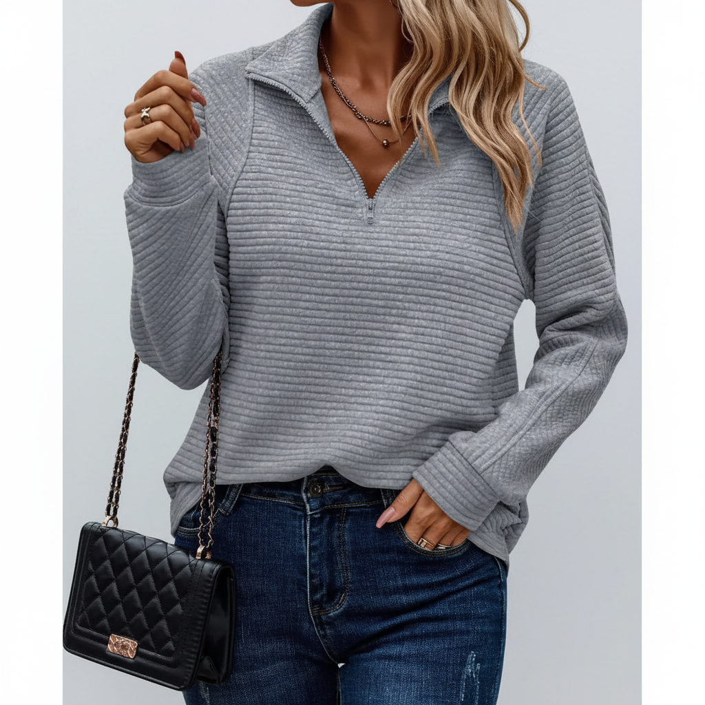 Rippstruktur Pullover - Antonia