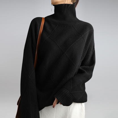 Rollkragenpullover Mit Weiter Passform - Luzie