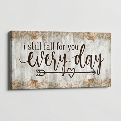 Romantisch Liggend Canvasdoek Met Liefdesquote - Lovenote
