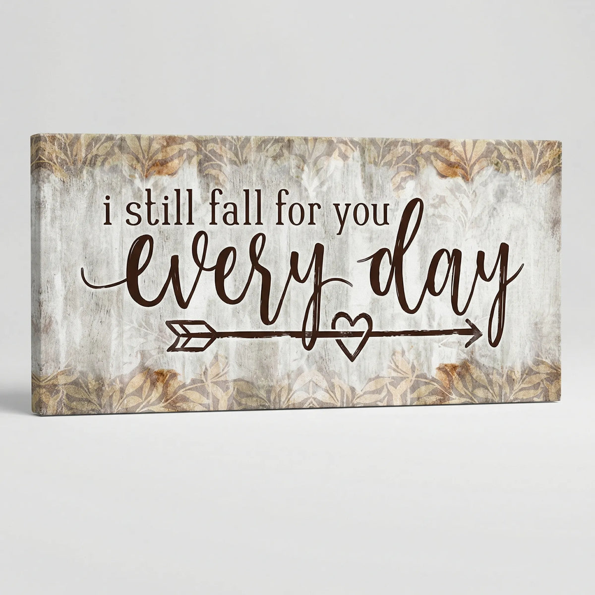 Romantisch Liggend Canvasdoek Met Liefdesquote - Lovenote