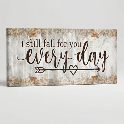 Romantisch Liggend Canvasdoek Met Liefdesquote - Lovenote