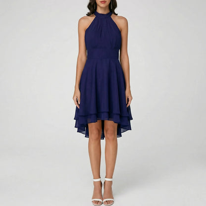 Romantisches Abendkleid Mit Volants - Jessie