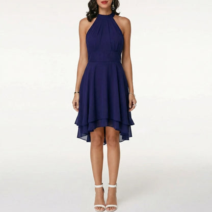 Romantisches Abendkleid Mit Volants - Jessie