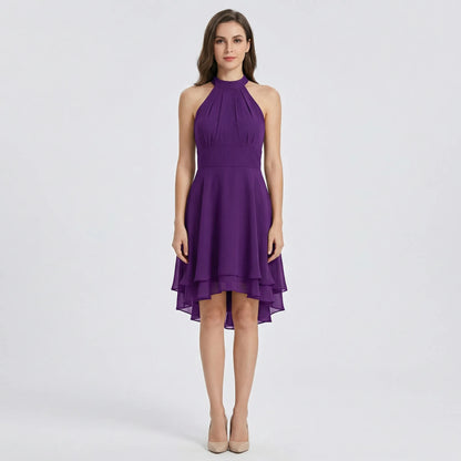 Romantisches Abendkleid Mit Volants - Jessie