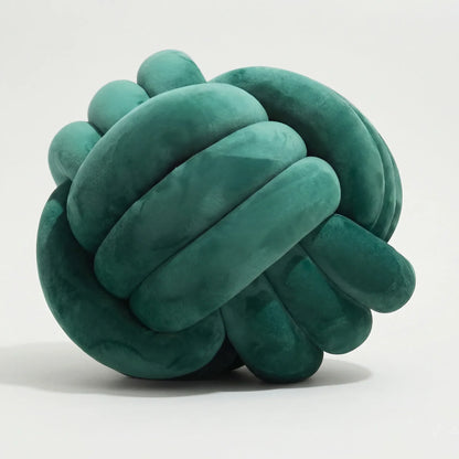 Rond Knoopkussen In Bolvorm - Plushknot