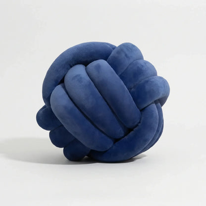 Rond Knoopkussen In Bolvorm - Plushknot